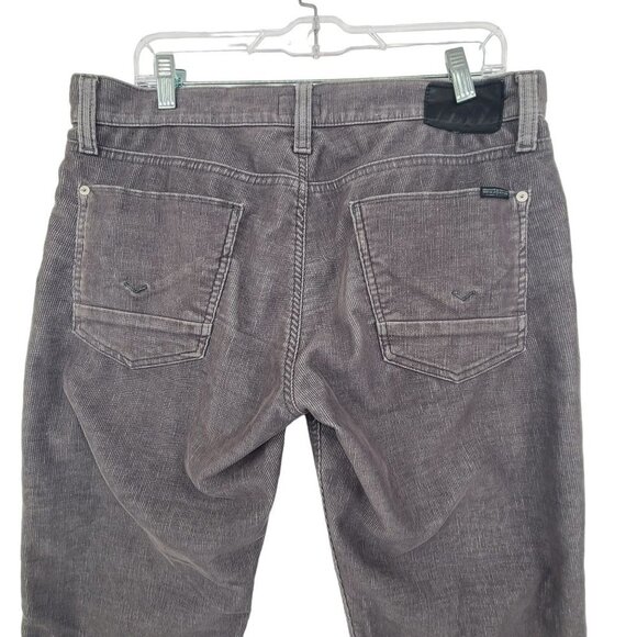 Hudson Women's Corduroy Pants Gray Size 32 - Picture 8 of 10